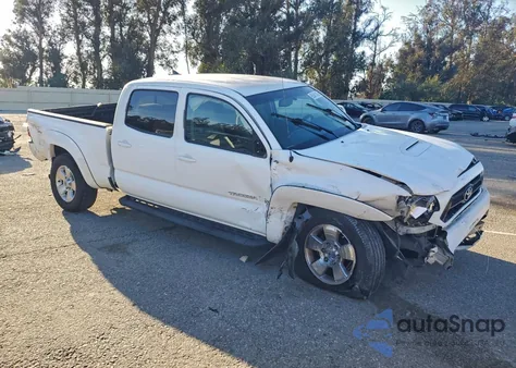 2013 Toyota Tacoma Double Cab Prerunner Long Bed из США, поврежденный, VIN 3TMKU4HN7DM037358